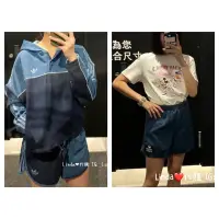 在飛比找蝦皮購物優惠-Linda❤️代購 ⚠️ Adidas 丹寧 牛仔 拼接 連