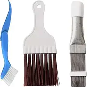 Pack of 3 Condenser Comb Dryer, Dryer Cleaner, Dryer Cleaning Brush, Condenser Cleaning Comb, Air Conditioning Slats Comb, Slat Comb for Cleaning Air Conditioning Refrigerators