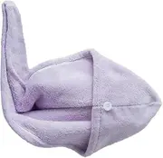 ASAKKURA Microfiber Hair Towel Wrap Quick Drying Cap for Dry Hair Absorbent Cap