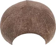 Happyyami Coconut Shell Reptile Hideout Safe Lizard Spider Shelter for Bearded Dragons Leopard Geckos Decorative Aquarium Turtle Tank Accessory Indoor Outdoor Use