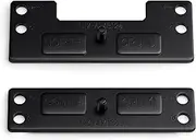Noctua NM-AMB12 chromax.Black, Offset AMD AM5 Mounting Bars for Improved Cooling Performance (Black)