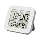 LCD Digital Clock with Alarm Thermometer Hygrometer Clock N Wall Waterproof K5K3