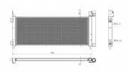 Fits Toyota RAV4 2015-2018 2.5 Air Conditioning Condenser AST 8846042150