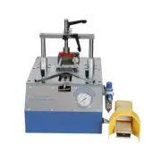 Bench-Top Type Picture Frame Underpinner Desktop Pneumatic Nail Angle Machine M#