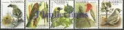 N900- NAMIBIA 2008 UCCELLI - BIRDS FULL SET 5 STAMPS MNH