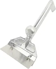 BESPORTBLE Versatile Kitchen Tool Stainless Steel Blade Scraper Heatproof for Griddle Grill Spatula for Efficient Cleaning