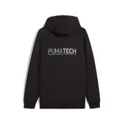 PUMA Mens PUMATech Graphic Relaxed Pullover Hoodie