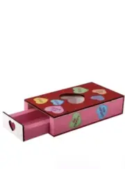 New! Home Depot Valentines Candy Box Kids Workshop Wooden Kit w/Pin Feb 2025