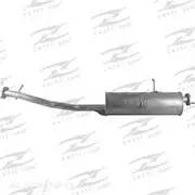 Redback Mufflers Bolt-On to suit Ford Courier Mazda B2200 2.2L RM - M6143