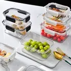 Snack Container Food Grade Storage Box Stackable Bpa-free Containers