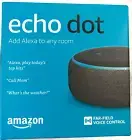 AMAZON ECHO DOT CHARCOAL/BLK (3rd gen) SMART SPEAKER ALEXA NEW SEALED FREE SHIP