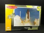 Melissa & Doug 200 Piece Space Shuttle Puzzle Nasa USA Sealed