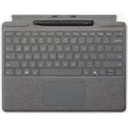 Microsoft Surface Pro Keyboard 13-Inch Bundle with Slim Pen (Platinum) for Surface Pro (11th Edition) [8X6-00228]