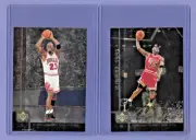 1998 Upper Deck MICHAEL JORDAN 12 Over Sized Cards Complete Gold Set Highligts