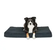All Day Riviera Plush Dog Crate Mat Grey