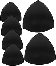 DOITOOL Swimwear Bra Inserts Thin Top Thick Bottom Removable Natural Bust Enhancement Skin Tone 3 Sets