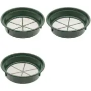 Set of 3 Gold Classifier Pans - 1/4", 1/8", 1/12" Holes