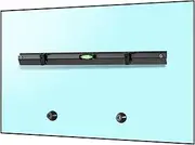 Studless TV Wall Mount for 22-55 inch TVs, Heavy Duty No Drill TV Bracket for Drywall Hold Up to 100 lbs, Low Profile No Stud Design Max VESA 400x400mm, Included Bubble Level for Easy Installation