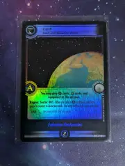 Star Trek CCG 2E Second Edition Foil Promo Earth Lush and Beautiful 0P82
