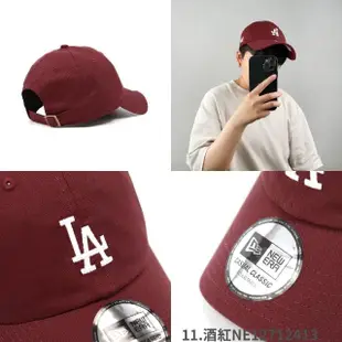 【NEW ERA】帽子 MLB 男女款 老帽 棒球帽 紐約洋基 洛杉磯道奇 大聯盟 NY LA 單一價(NE12712416)