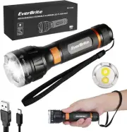 EverBrite LED Rechargeable Flashlight High USB (1000 Lumens)