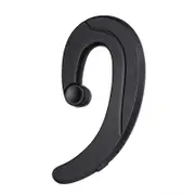 P1 Wireless bluetooth Earphone DSP Noise Cancelling Sports Earhook with Mic for iPhone Xiaomi BLACK COLOR