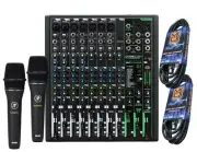 Mackie ProFX12v3 12-Channel Mixer with Built-in Effects and USB 2 Mackie EM-89D