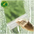 White Silicone Squeegee with Hanging Hook, Water Blade for Cleaning Bathroom Sho