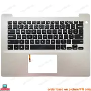Dell Inspiron 14-5000 5480 5485 5488 backlit US keyboard palmrest silver
