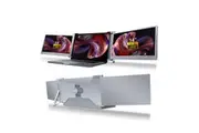 14 inch Trifold Portable Monitor 1080P IPS FHD Laptop Screen Extender For Laptop - Space Grey ( AU Version )