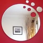 Circles out of Circle Shaped Acrylic Mirrors - Various Sizes