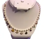 Eye Candy LA The Luxe Collection Pearl CZ Sophia Charm Necklace