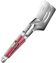 Gatuida Multifunctional Stainless Steel Flipping Spatula Tong Versatile Kitchen Tool for Cooking Grilling and Frying for Steak Fish and Pancakes and Stylish Design
