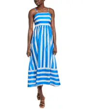 IPPONELLI Open Back Midi Dress