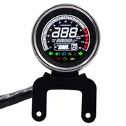Universal Motorcycle Modified Multi-Functional Led Digital Meter Indicator Light Tachometer Odometer Speedometer Oil Meter
