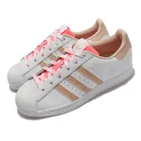 在飛比找momo購物網優惠-【adidas 愛迪達】休閒鞋 Superstar W 運動