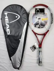 VTG NOS Head Liquidmetal 1 Tennis Racket 4 3/8" Unstrung 110 Sq In OS W/Cover