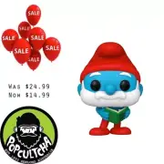 The Smurfs - Papa Smurf Pop! Vinyl Figure (2024 Summer Convention Exclusive)
