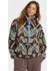 [Billabong] Switchback Fleece Pullover Black Multi 1