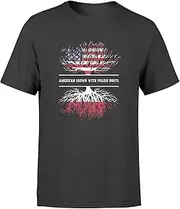 [keoStore] Poland Shirt American Grown with Polish Roots T-Shirt - Standard T-Shirt