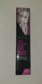 Infinitive Noise Isolating Ear Buds Red,Blue, Pink & White, You Choose!!