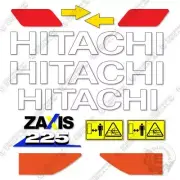 Fits Hitachi ZX225-6 Decal Kit Z-Axis Excavator - 7 YEAR OUTDOOR 3M VINYL!