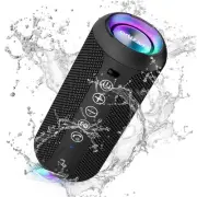 Portable Bluetooth Speaker: IPX7 Waterproof, 24W Loud Sound, Deep Bass, Bluet...