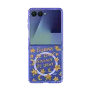 Galaxy Z Flip7 Impact Magnetic Case Gonna Be Okay Glitter by Kristen Peers
