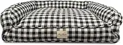 Harry Barker Black Buffalo Check Lounger Medium