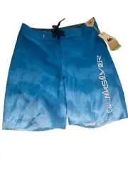 QuickSilver Youth Boys 26/12 Everyday Panel Board Shorts Swim Trunks NWT Blue