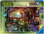 Ravensburger 1000 Piece Jigsaw Puzzle - Aimee Stewart - A Pirate's Life 00119-5
