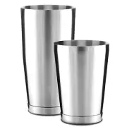 4X(Premium Cocktail Shaker Set-Piece Pro Shaker Set. Unweighted Martini3709