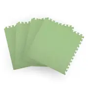 Bopeep EVA Foam Kids Play Mat Floor Kid Crawling Interlocking Home Green 60x60