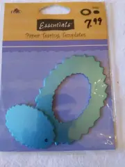 Essentials Paper Tearing Templates Papercrafting Frames Set of 2 Cardmaking